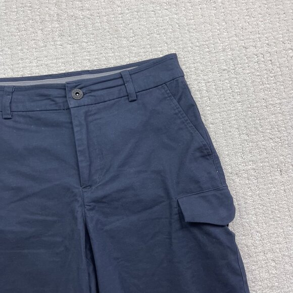 Sierra Designs Shorts Mens 30 Gray Hiking Outdoor Stretch Cargo Short Navy Blue - Picture 3 of 11